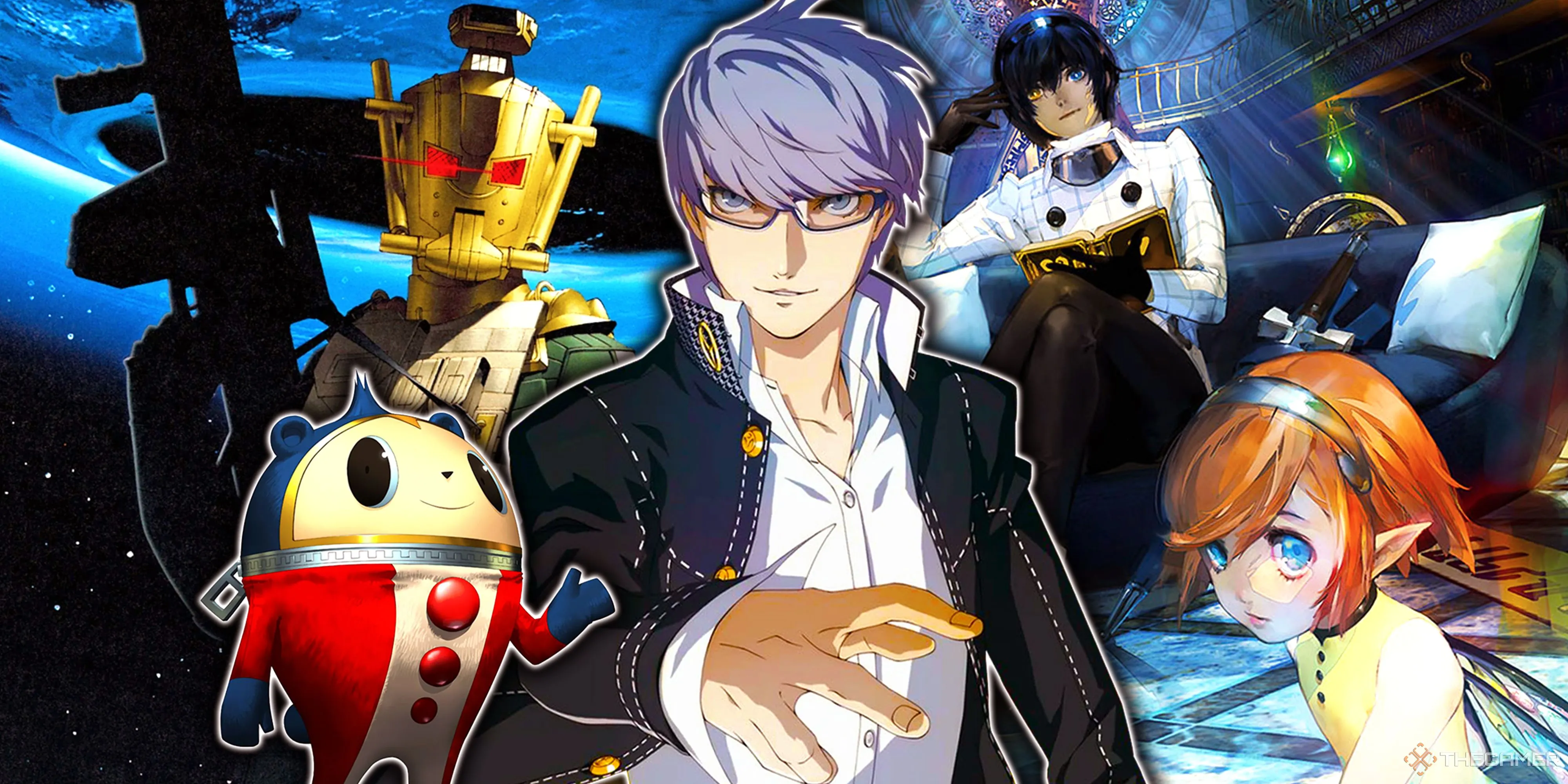 Persona 4 Golden và Shin Megami Tensei A Strange Journey minh họa các bản remaster/remake nổi bật của Atlus