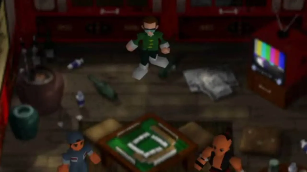 Scotch, tay sai của Don Corneo, trong dinh thự đáng sợ ở Final Fantasy VII.