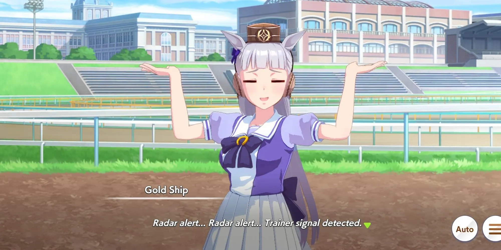 Screenshot of Gold Ship in Umamusume 