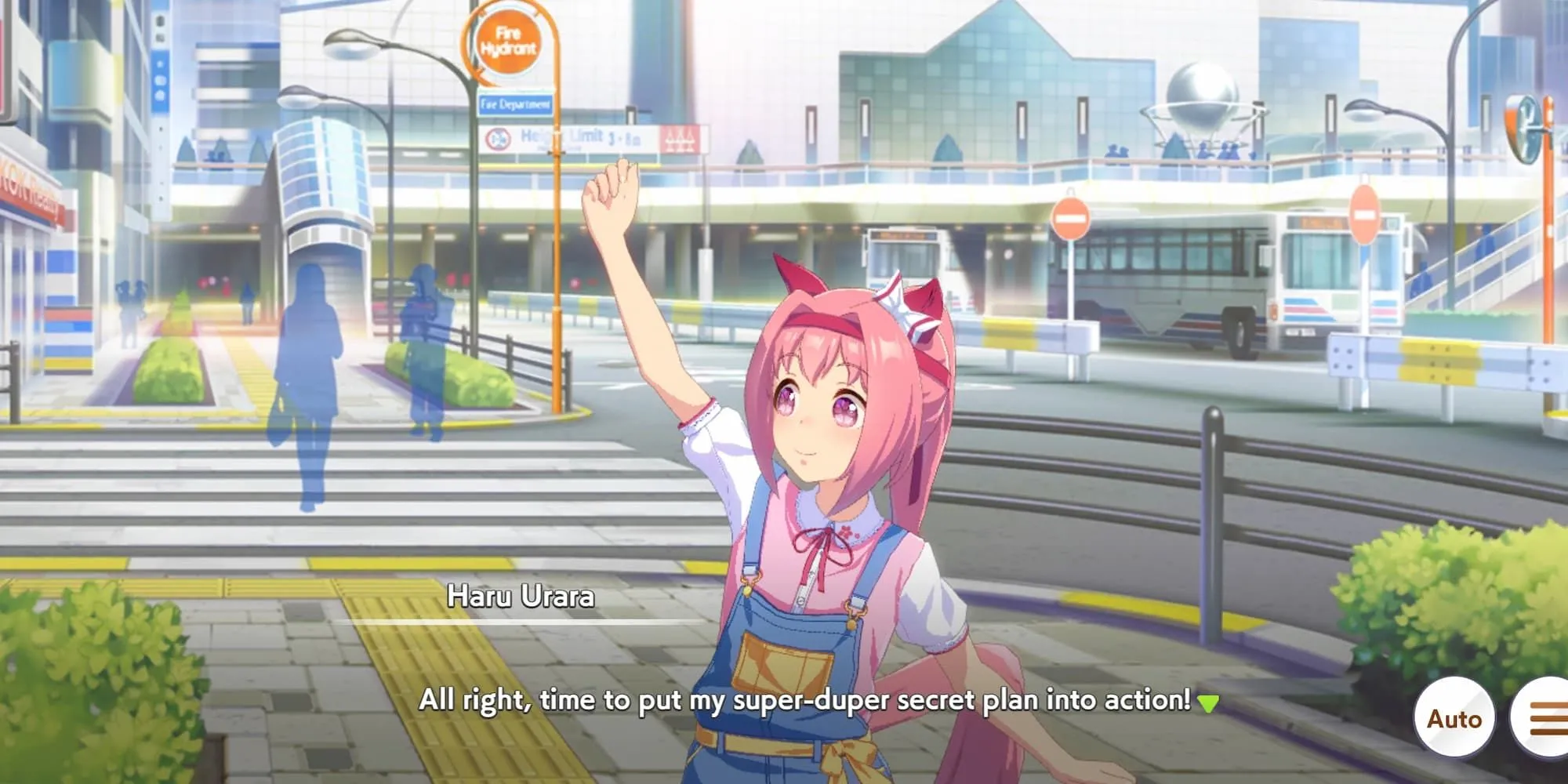 Screenshot of Haru Urara in Umamusume 