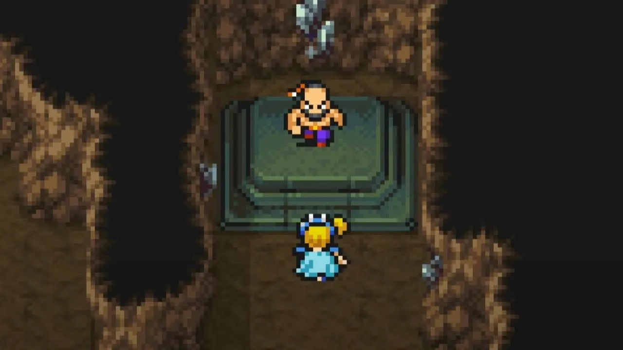 The Djinn, con quỷ độc ác gây ra lời nguyền, trong Hang Động Bị Phong Ấn của Final Fantasy III.