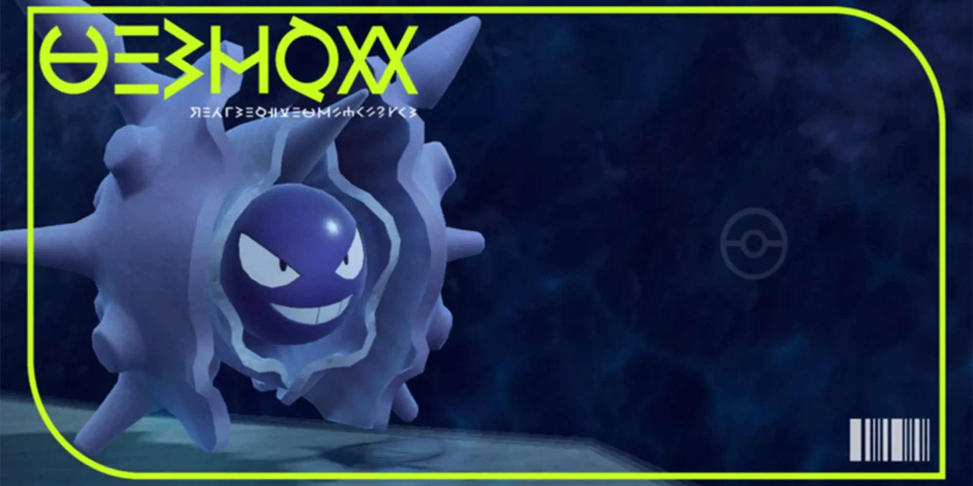 Trang Pokedex của Cloyster, minh họa Pokemon hệ Nước và Băng, nổi bật với vẻ ngoài cứng cáp và khả năng phòng thủ vững chắc.