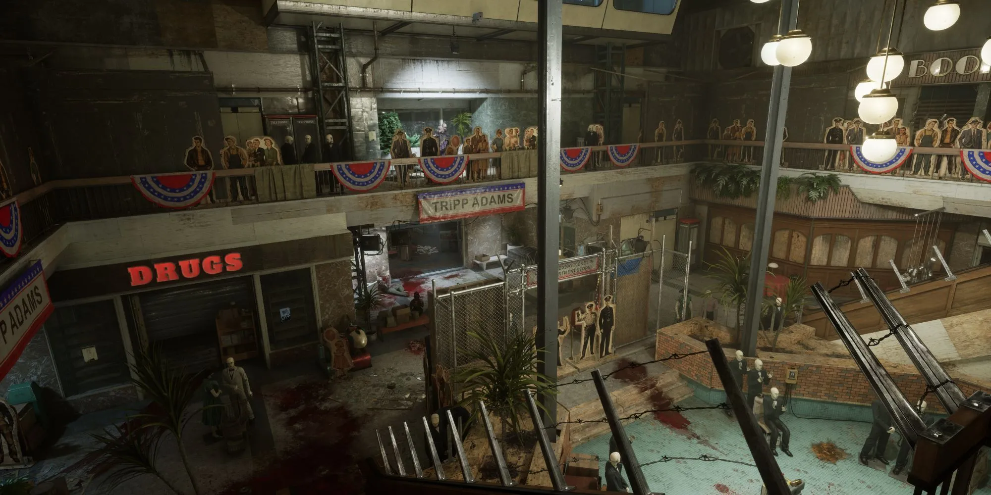 Trung tâm mua sắm bị bỏ hoang, một biểu tượng của nỗi kinh hoàng và sự suy tàn trong The Outlast Trials Season 4