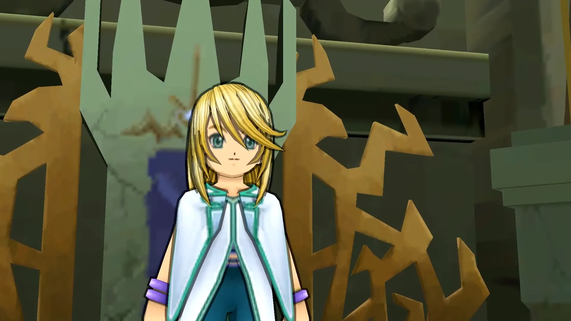 Cậu bé Mithos với ánh mắt khó đoán trong Tales of Symphonia