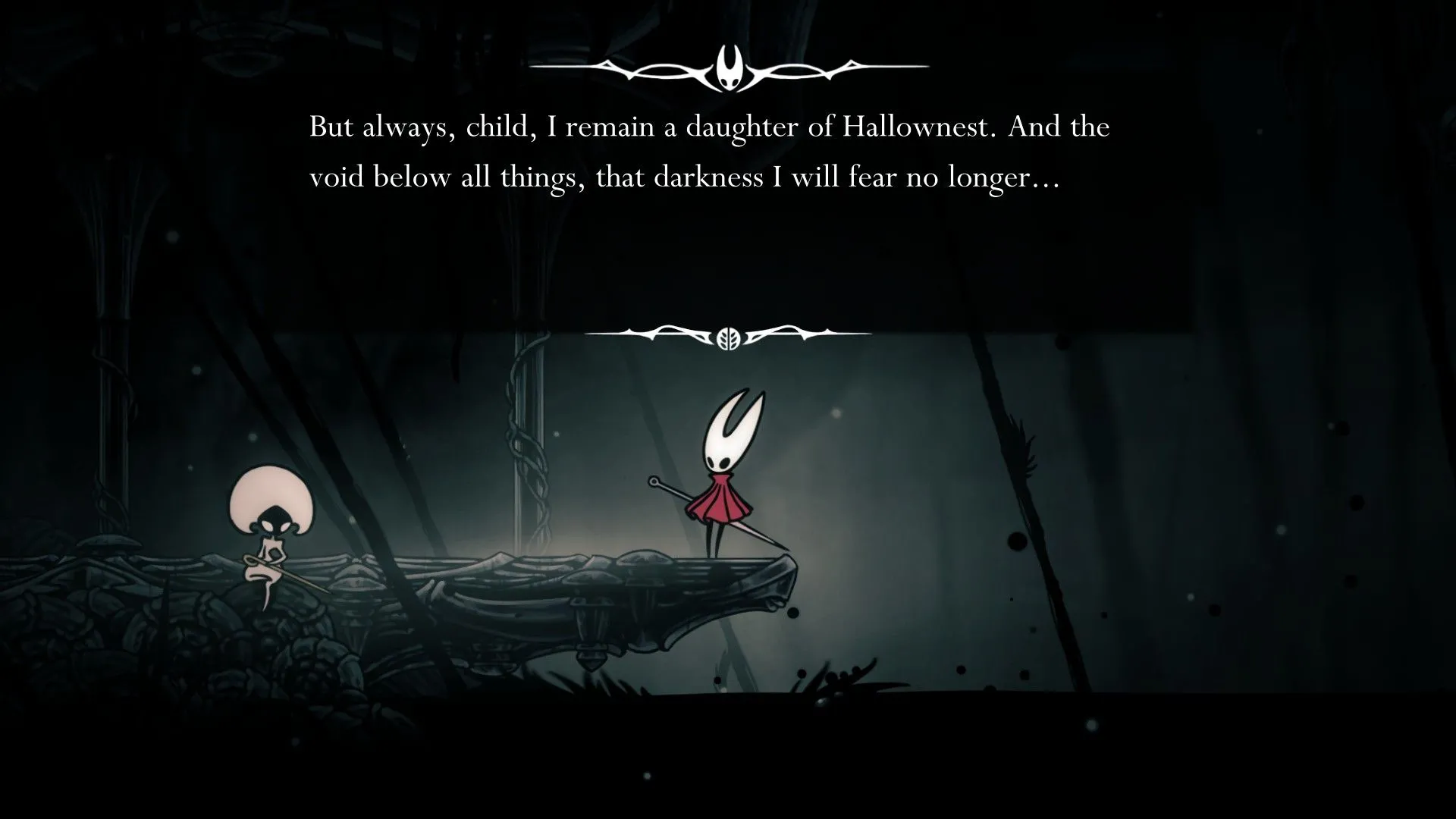 Daughter of Hallownest Silksong Dialogue