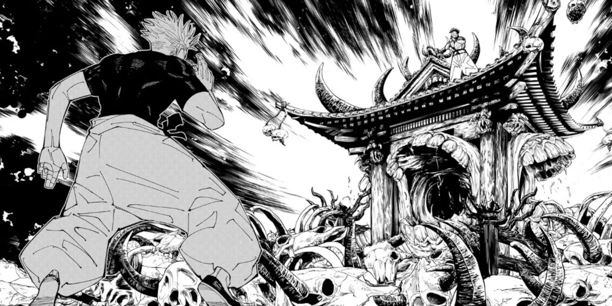 Gojo Satoru và Sukuna đối đầu trong arc Shinjuku Showdown