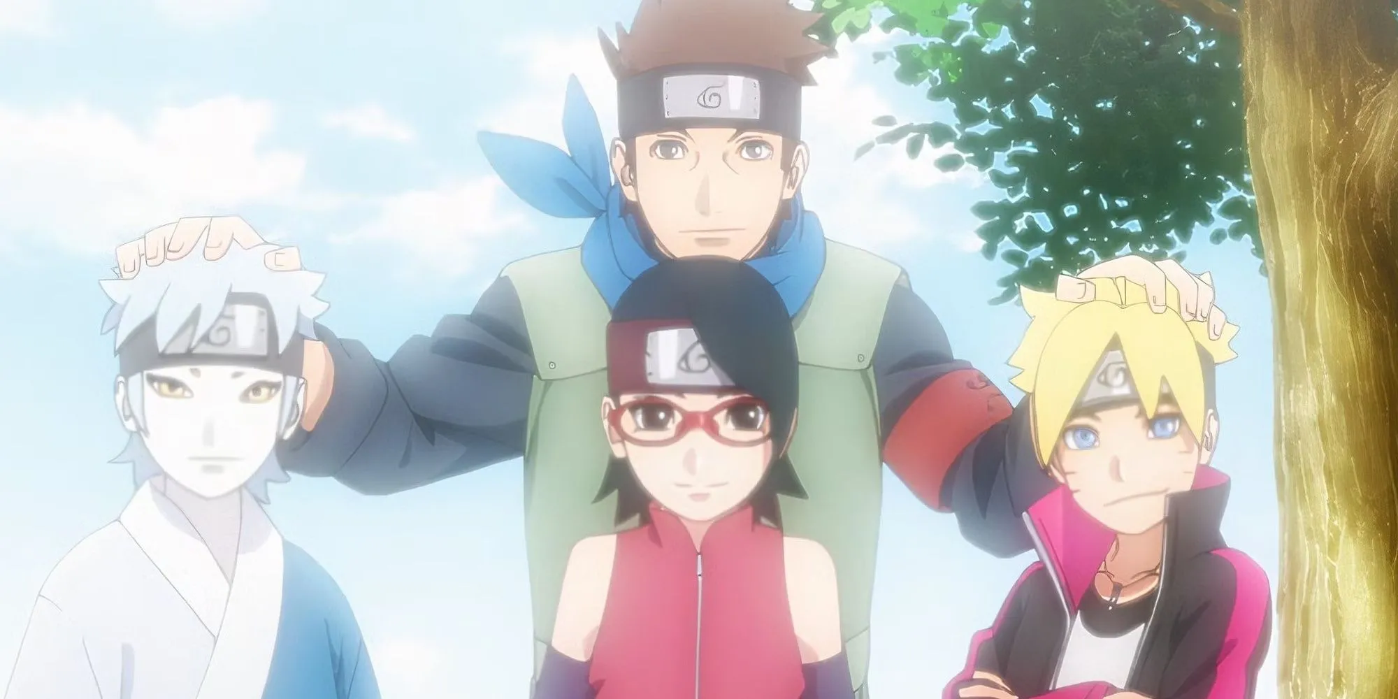 Konohamaru cùng học trò