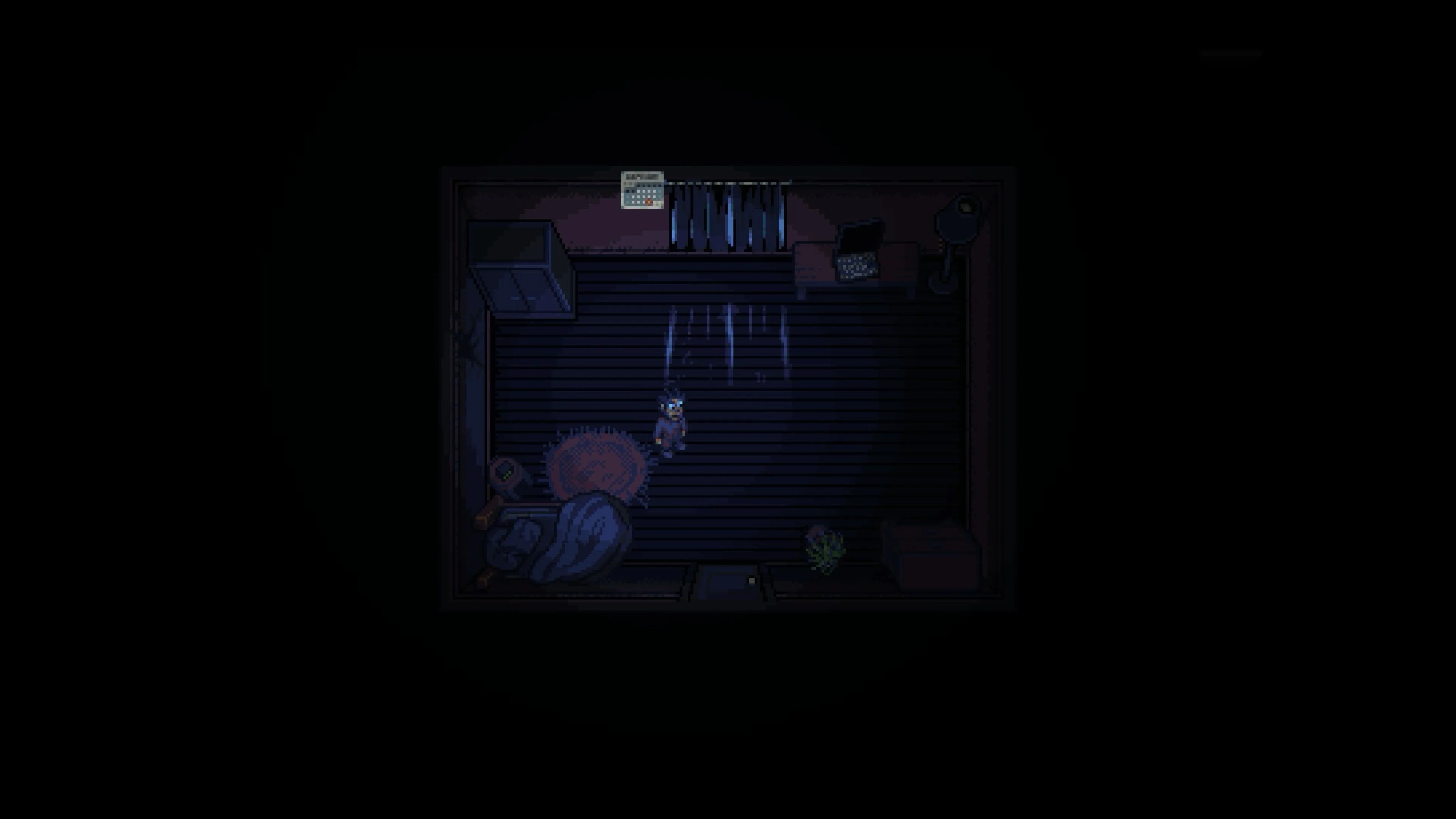 Nhân vật Sam trong game kinh dị sinh tồn Look Outside