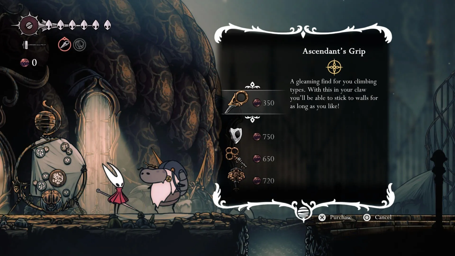 Thương nhân lang thang Jubilana trong Hollow Knight Silksong