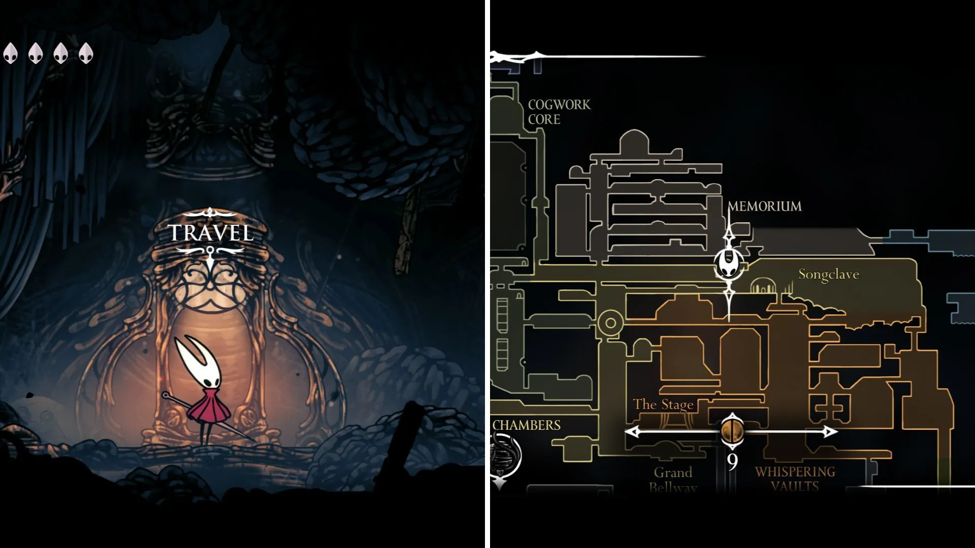 Trạm Ventrica Songclave, cổng vào Whispering Vaults và Jubilana