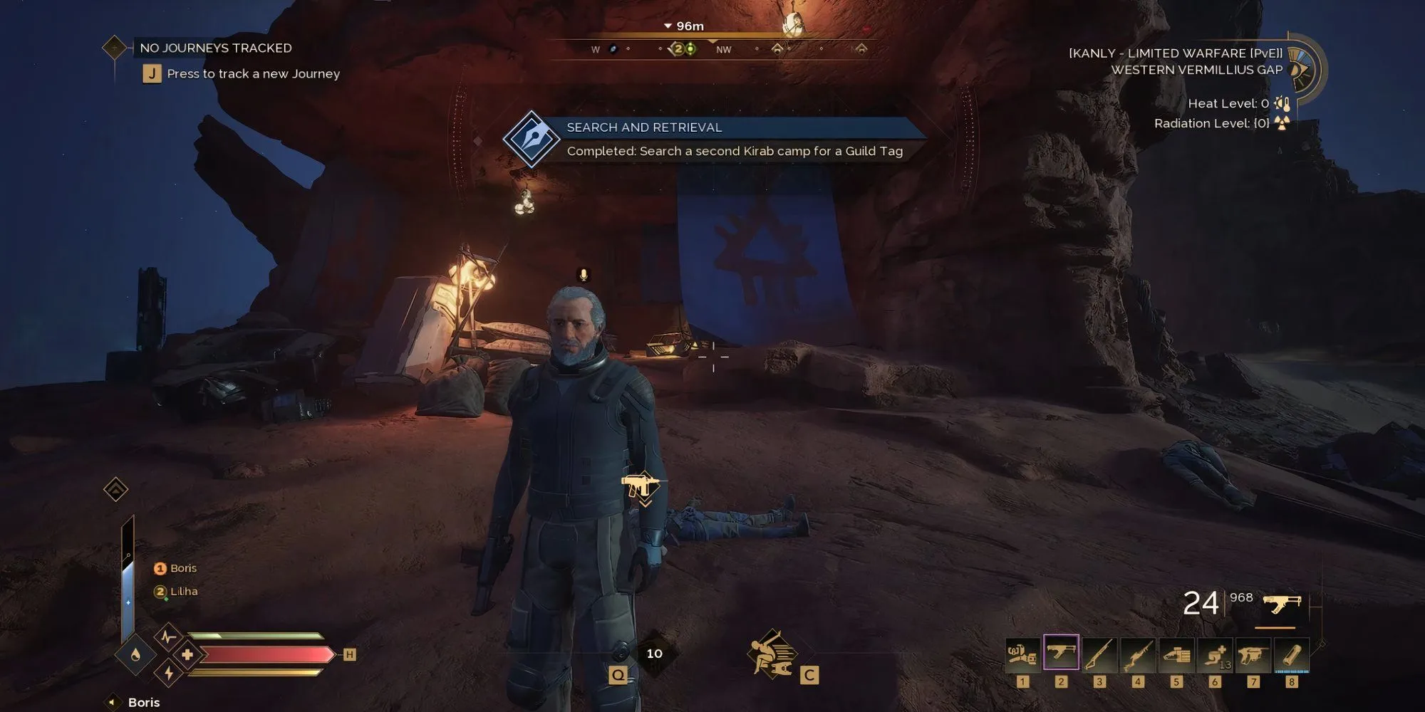 Vị trí thẻ Guild thứ hai trong DLC Dune Awakening
